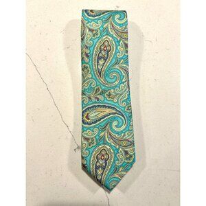 Brooks Brothers 100% Silk Multicolor Paisley Necktie